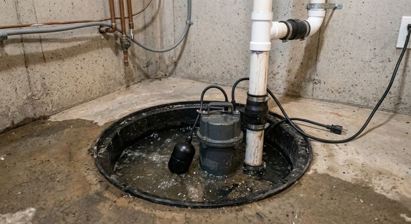 Basement Sump Pump Service in Providence, RI