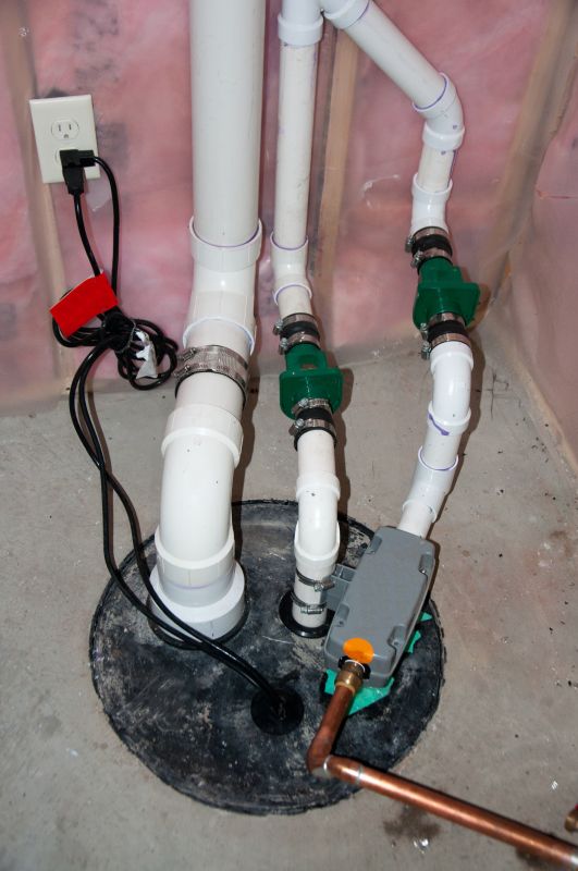 Basement Drainage Installation in Manchester, NH