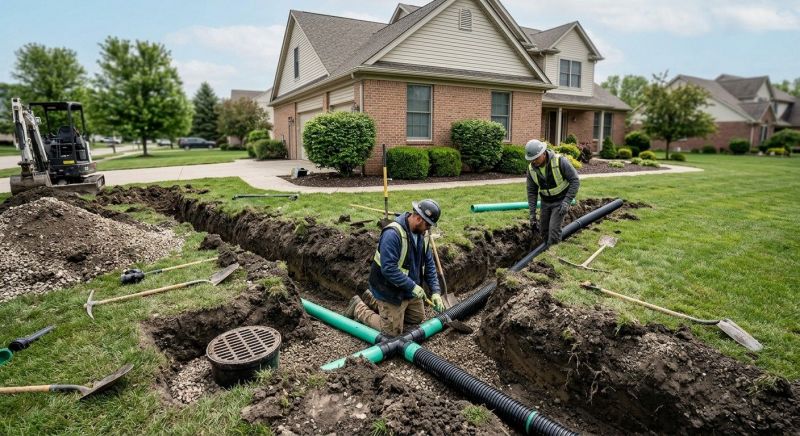 Drain Line Installation in Tuscaloosa, AL