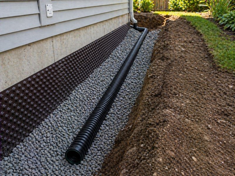 Foundation Drain Installation in Birmingham, AL
