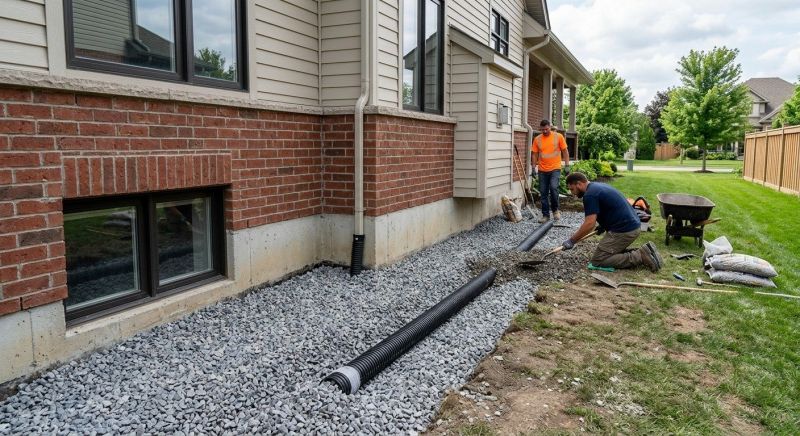 French Ditch Installation in Tuscaloosa, AL