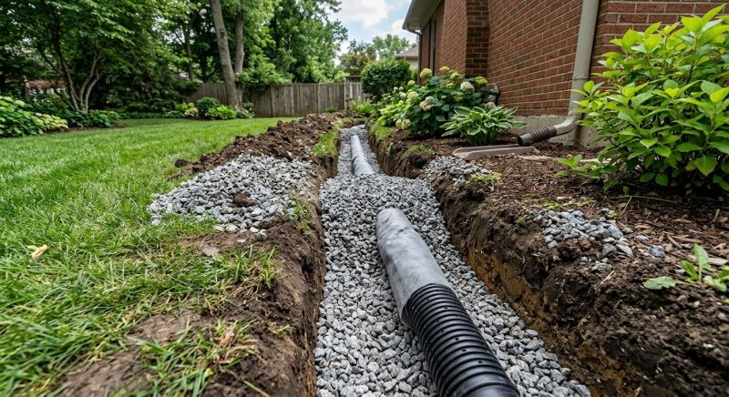 French Drain Clearing in Birmingham, AL