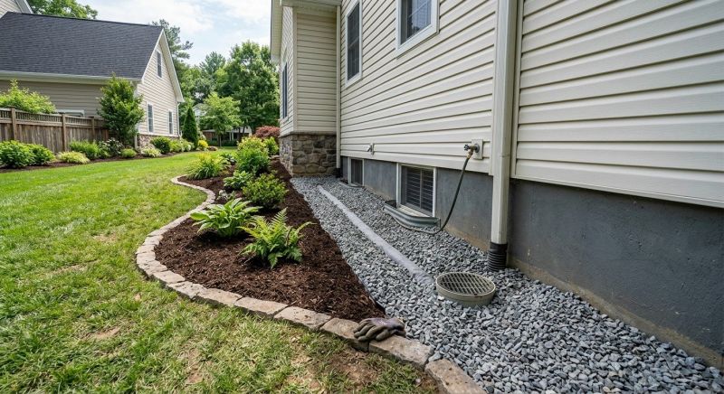 French Drain Clearing in Tuscaloosa, AL