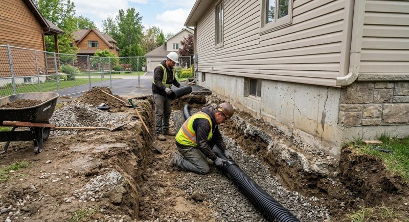 Porch Drainage Installation in Tuscaloosa, AL
