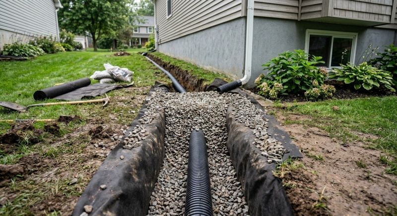 Trench Drain Installation in Birmingham, AL