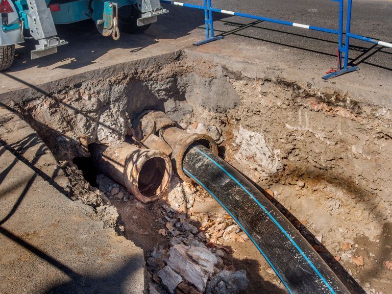 Underground Drain Replacement in Tuscaloosa, AL