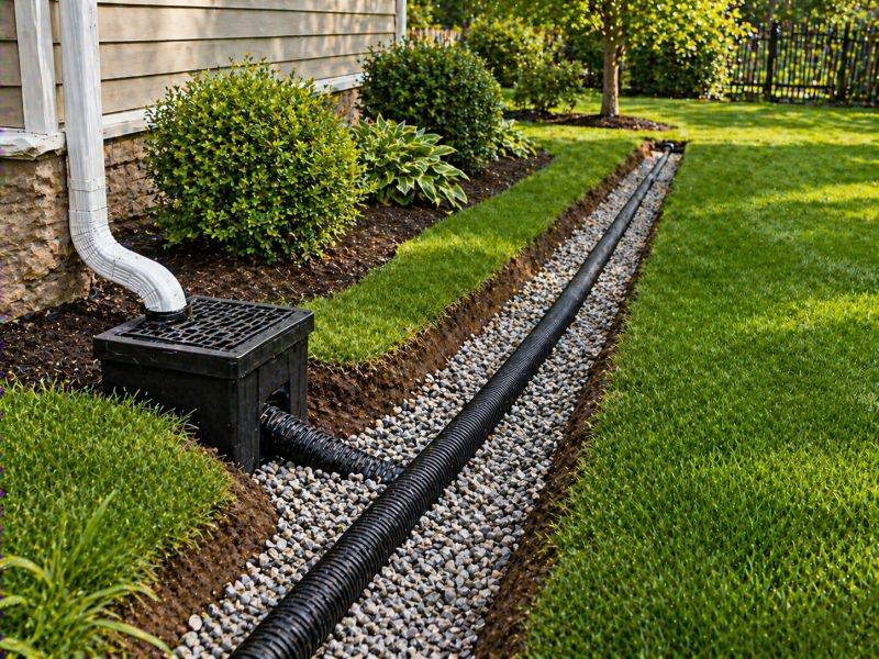 Water Drainage Installation in Birmingham, AL