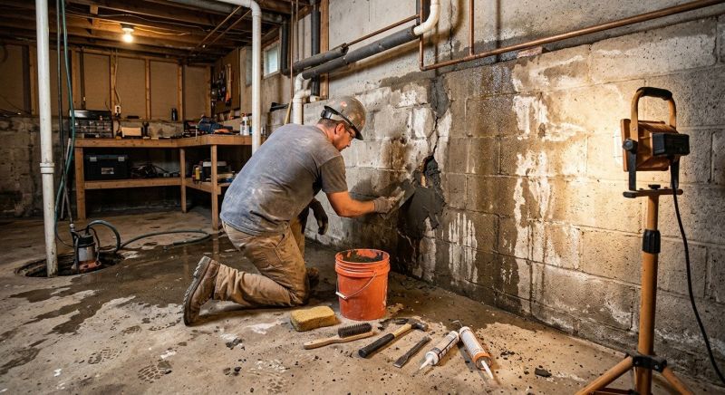 Wet Basement Repair in Sarasota, FL