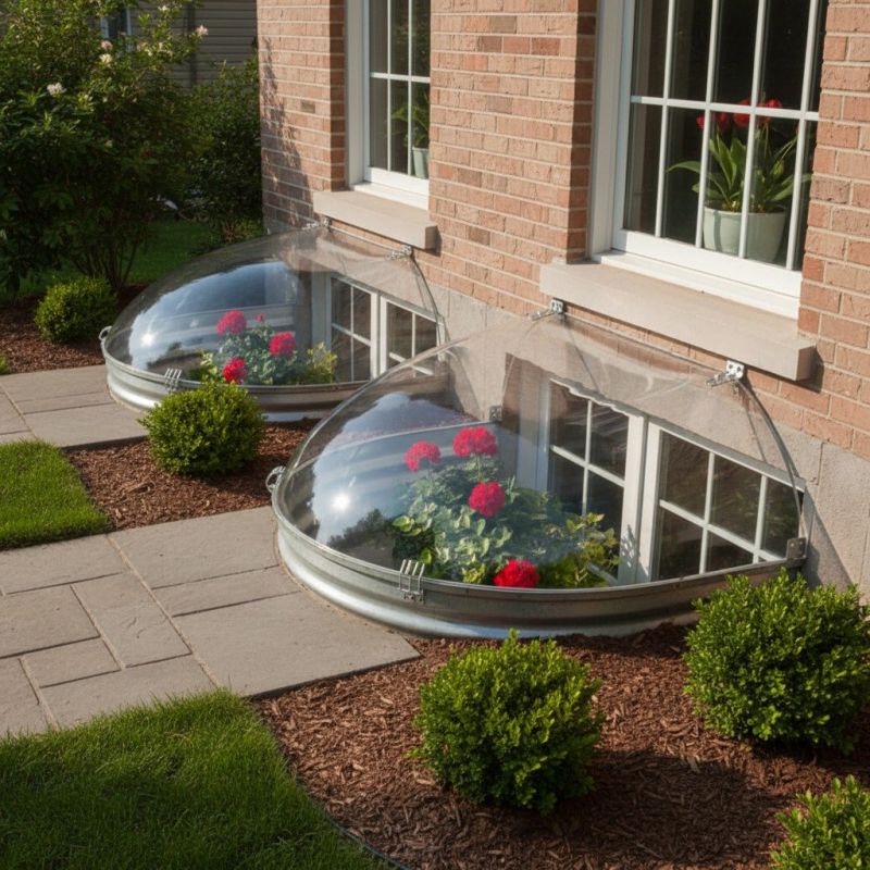 Window Well Cover Installation in Conroe, TX