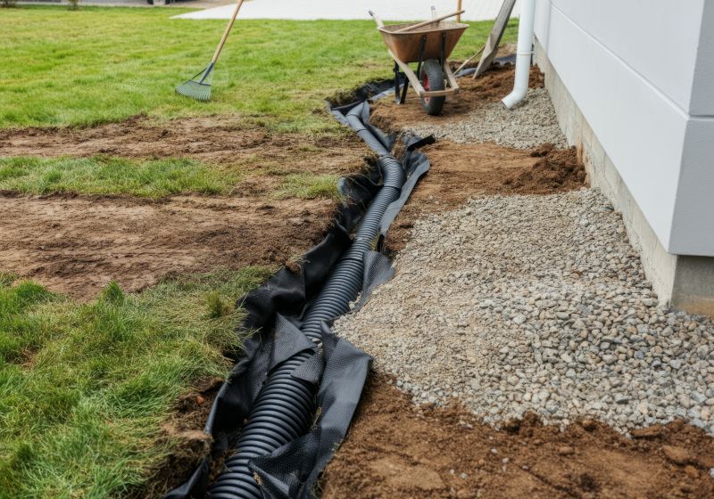 Yard Drain Installation