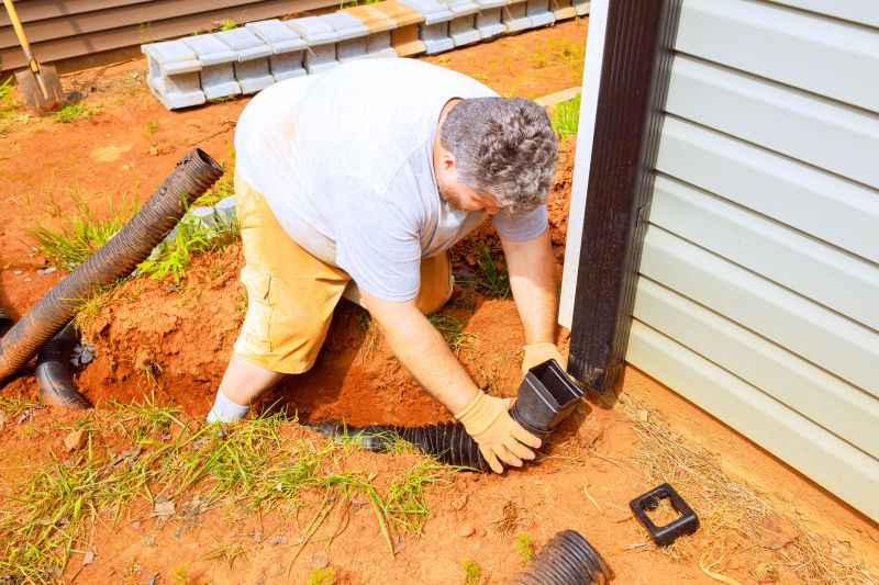 Yard Drain Installation Process